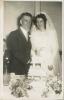 Joyce and Neville Cutting the Cake
